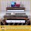 high quality coffee table with mirror rose stainless steel frame 874-1#