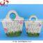 New design non woven fabric gift basket easter decoration basket