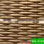 Hight Quality Unique Style Embossed Flat PE Wicker Material For Garden Sets