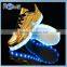 Fashion unisex Led light up shoes whit sport shoes glow sneakers running led shoes