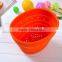 Silicone Garbage Bucket Fashion Sundries Basket Waste Basket