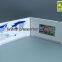 Thinnest TFT screen 4.3'' video greeting card, lcd video cards, video brochure