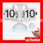 UCHOME LED Warm Light Table Clock Quartz Movement Small Balance Automatic Page Turning Clock