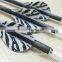 Striped Plastic Vanes Carbon Arrows with pin nocks