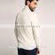 Custom fashion long sleeve plain turtle neck tshirt for men