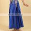 Yifusha belly dancing satin panel circle skirt