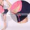 OEM supplex/elastane fitness yoga bodysuit,pink crop top with navy shorts