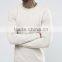 2017 Custom Long Sleeve Crew Neck Without Hood Men's 96% Cotton 4% Elastane Casual Skinny Tight Sweatshirt