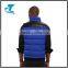 New Fashion European Style Winter Blue Men Down Vest with Stand Up Collar