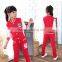 AS-457B girls cotton clothing sets for kids sping autumn sports tracksuits infant active Coat+pants suit teenager clothes