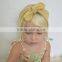 Wholesale Baby Girl Headband Baby Head Wrap Cream Knot Headband Kids Wear