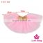 52SQG060 Lovebaby wholesale 3 layers pink chiffon tutu skirt with sequin bow attach short casual party Tutu Dress For Kids