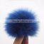 Myfur Colorful Removable Genuine Fox Fur Ball Hat Accessory Pom Poms