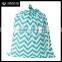 Wholesale Chevron Polka Dot Laundry Tote With Drawstring