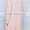 New season China factory mature ladies v neck loose sweater dress for wholesale
