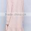 New season China factory mature ladies v neck loose sweater dress for wholesale