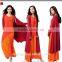 green muslim c dress two piece set / junj modal muslim abaya kaftan set dress/contrast islamic muslim women dress two piece set