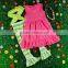 Wholesale pernickety remake stripe baby girls valentines heart clothing M5040811