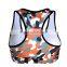 sexy women cycling sportswear crossed straps sports bra S131-37