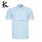 Men plain polo t shirt with 65%cotton 35%polyester