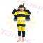 2015 Newest Yellow Bee Costume Kids Animal Movie Cosplay Costumes With Wing