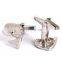 Sliver Plating Carp Fish Fashion Brand Design Shirt Cufflinks