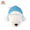 YK supplier persononized lovely stuffed toy dressed plush dolphin pillow for kids