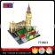 1641pcs Building Block for Elizabeth Tower Big Ben Diamond Block for Sale