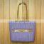 Ladies colorful shoulder bags with long handles