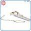Mens accessories silver tie clip with chain