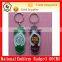 Coloured Die Cut Shaped Plastic Acrylic Keychains ,Slippers