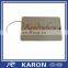 quality wholesale custom aluminum luggage tag with Karon Metal