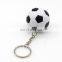 2017 popular 3D PVC sports football/soccer keychain for sale