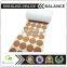 Square shape self adhesive cork dot pads