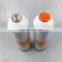 tank two-piece tin aerosol cans or tank 1000ml for refrigerant or butane gas