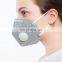 With Exhalation Valve Vertical Fold Dust Mask with Design