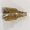Professional oem bass components brass and stainless steel knurling service