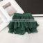 Dark Green Gallus Chiffon Ruffle 2pcs Beautiful Baby Girl Boutique Suit