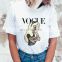 2020 Princess Vogue Tee Women Summer Graphic T-Shirts