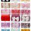 Girls Nylon Headband with Ribbon bow Baby Solid Stretchedable Headwear for 0-6T 18Colors