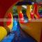 Escape from Alcatraz Inflatable Bouncy Castle Fun City Bounce House Obstacle Course Amusement Park