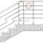 Stainless Steel Handrail Connector  Bar Holder