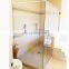 Strong Bathroom tempered glass stainless steel frame shower room