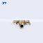 BT2015 good market brass bibcock heat exchanger tap