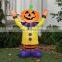 Promotional Halloween inflatable LED light pumpkin with animated ghost for party /event decoration