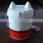 Cute custom logo food grade recycling popcorn plastic bucket