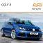 Front bumper BODY KIT for VW GOLF6 MK6 2009-2013/ GOLF 6 R20 2012-2013 with red diffuser