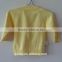 Yellow Baby Boy&Girl Knitted Sweater Lacing Twinsets for spring                        
                                                Quality Choice