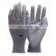 HY Wholesale Customized PU Finish Safety Glove Anti Slip Breathable Polyurethane Gloves Assembly Working Mittens