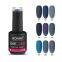 RONIKI Indigo Color Uv Nail Gel Polish Custom Gel Polish China UV Gel China Wholesaler